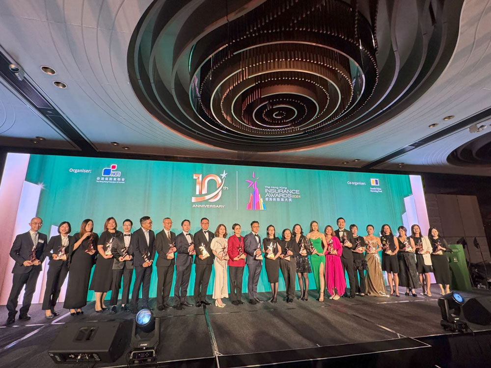 Group photo of all winners at the HKI Awards 2024