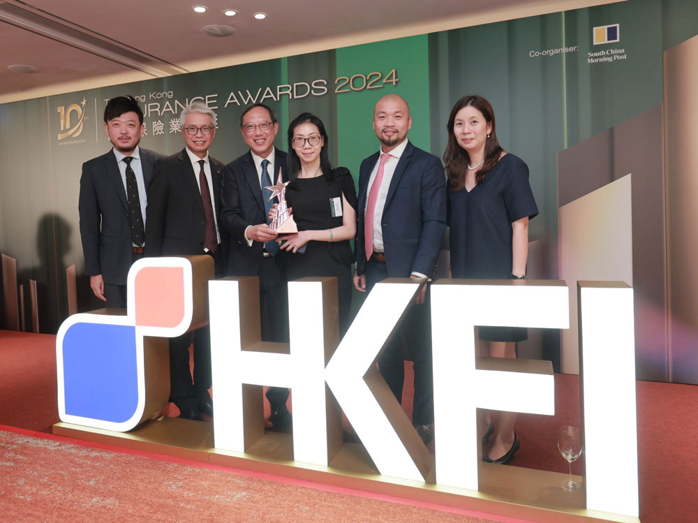 Group photo SCOR with HKECIC and Fundpark at the HKI Awards 2024