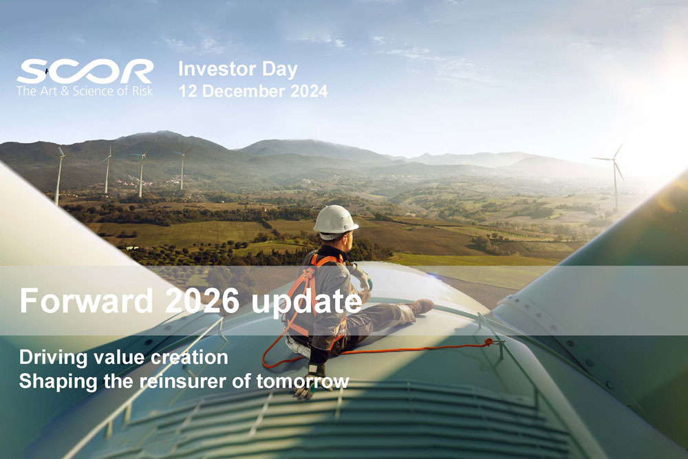 Cover of SCOR Investor Day 2024 Presentation