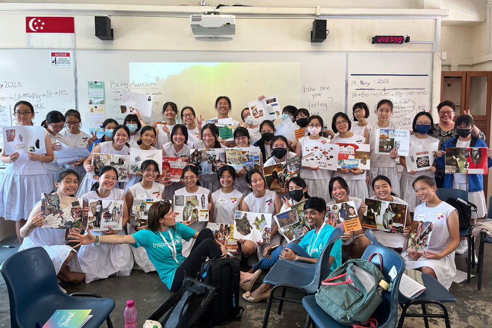 Inspiring Girls x SCOR Singapore workshop