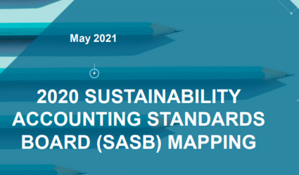 2020 Sustainability Accounting Standards Board (SASB) Mapping