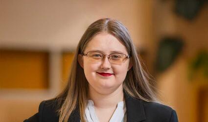 Headshot of Caitlyn Parsons, Behavioral Science Analyst at SCOR